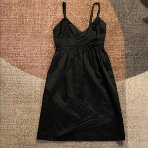 French Connection 2 Elegant Black Y2K Midi Dress NWOT